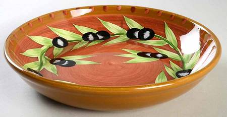 Olive 9" Individual Pasta Bowl