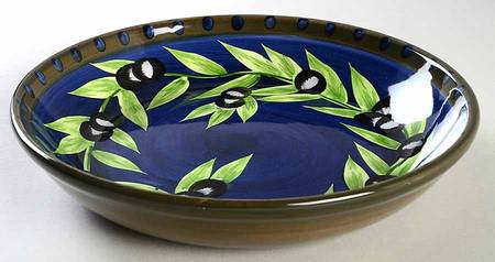 Olive 9" Individual Pasta Bowl