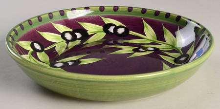 Olive 9" Individual Pasta Bowl