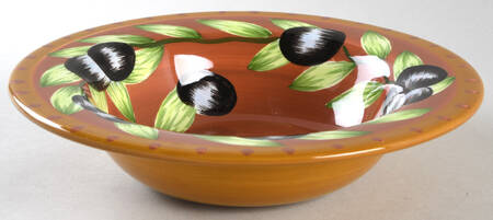 Olive Rim Soup Bowl