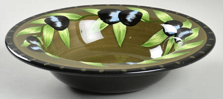 Olive Rim Soup Bowl