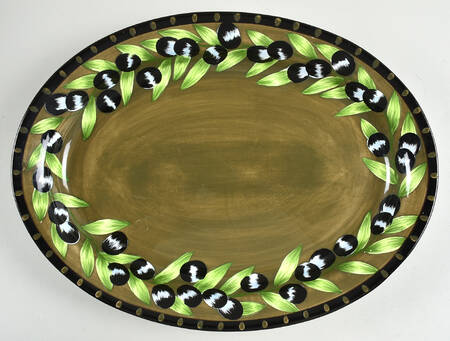Olive 16" Oval Serving Platter