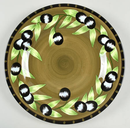 Olive Dinner Plate
