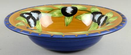 Olive Rim Soup Bowl