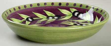 Olive 10" Individual Pasta Bowl