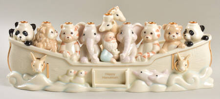 Noahs Ark Menorah