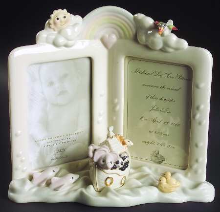 Noahs Ark Double Picture Frame