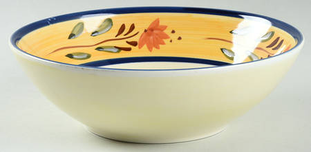 Tuscan Garden 8" Round Serving Bowl