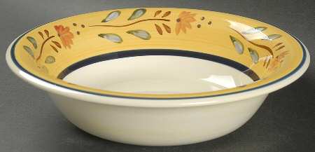 Tuscan Garden Coupe Soup Bowl