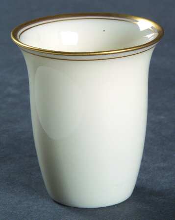 Lenox Liners (White, Gold Trim) Decoration #86 Shape 2 Demitasse Liner