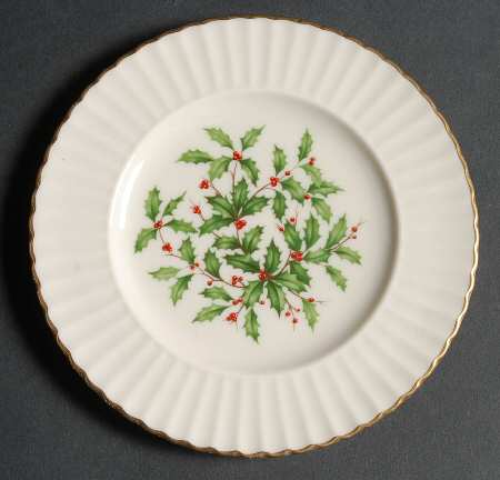 Hollyberry (No Enamel) Bread & Butter Plate