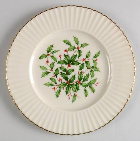 Hollyberry (No Enamel) Salad Plate
