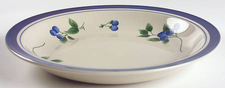 Blueberry 11" Pasta Serving Bowl