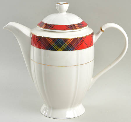 Westbridge Tartan Coffee Pot & Lid