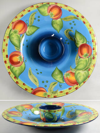 Peas in a Pod (2 Piece) Chip & Dip Set