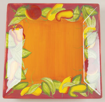 Peas in a Pod 12" Square Tray