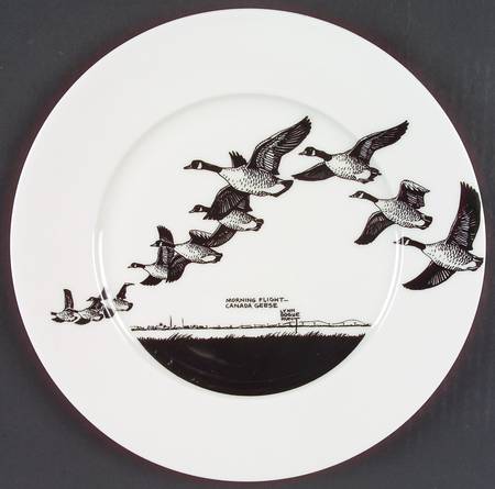 Game Birds Dinner Plate