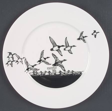 Game Birds Dinner Plate