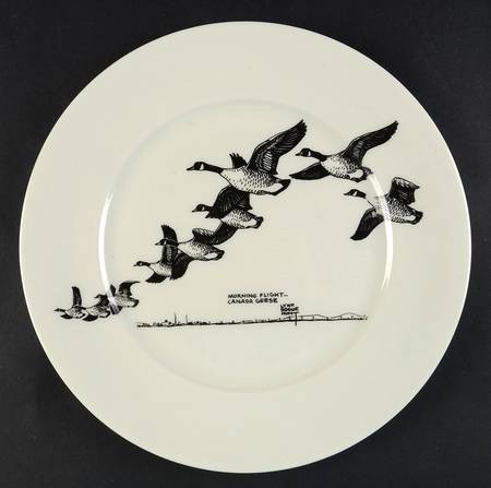 Game Birds Dinner Plate