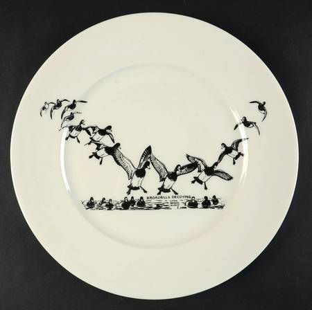 Game Birds Dinner Plate