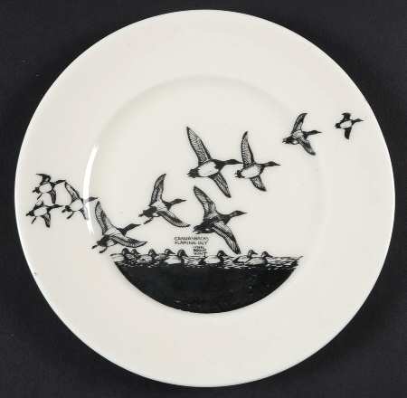 Game Birds Bread & Butter Plate