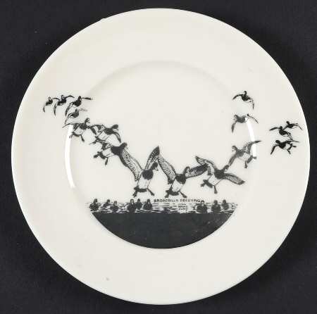 Game Birds Bread & Butter Plate