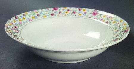 Belle Fleur Rim Fruit/Dessert (Sauce) Bowl