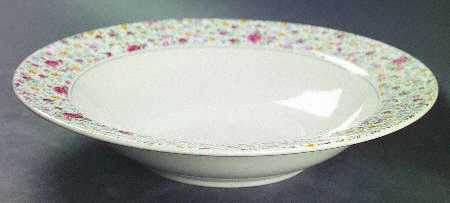 Belle Fleur Rim Soup Bowl
