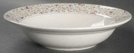 Belle Fleur 9" Round Vegetable Bowl