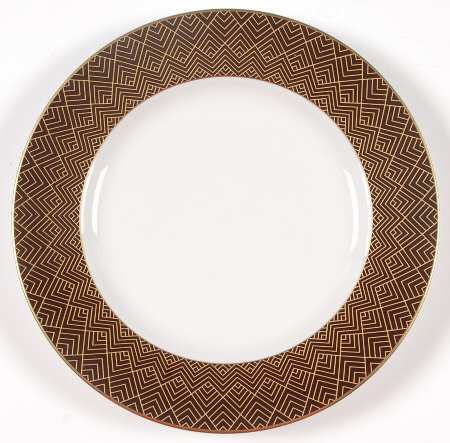 Hastings Chocolate Salad Plate by Ralph Lauren China