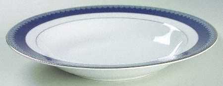 Hastings Cobalt Rim Soup Bowl