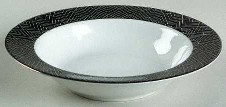 Hastings Ebony Rim Fruit/Dessert (Sauce) Bowl