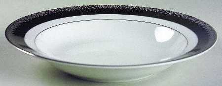 Hastings Ebony Rim Soup Bowl