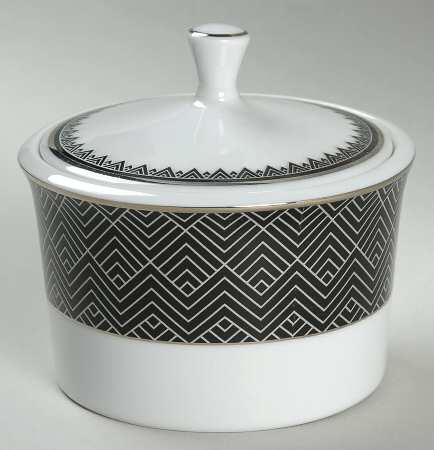 Hastings Ebony Sugar Bowl & Lid