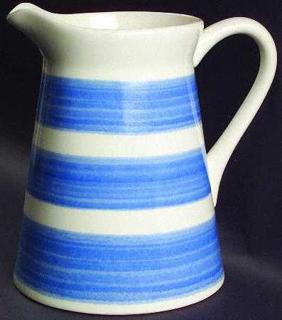Maritime Stripe Pitcher