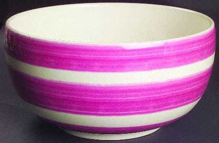 Maritime Stripe 11" Large Salad Serving Bowl by Ralph Lauren China