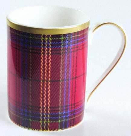Cornwall Tartan Mug