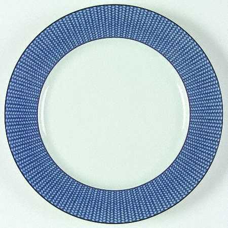 Reed Indigo Dinner Plate