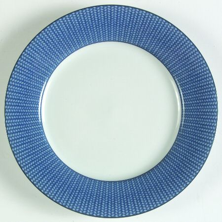Reed Indigo Salad Plate