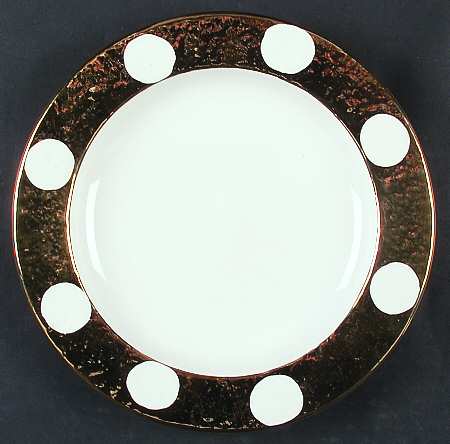 Polka Dots Salad Plate