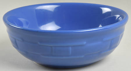 Woven Traditions Cornflower Coupe Cereal Bowl