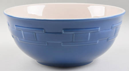 Woven Traditions Cornflower 11" Round Serving Bowl