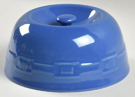 Woven Traditions Cornflower Lid for Round Cheese Dish