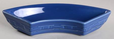 Woven Traditions Cornflower Crescent Bowl