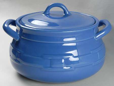 Woven Traditions Cornflower Tureen &  Lid