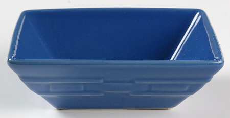 Woven Traditions Cornflower 5" Square Tasting Bowl