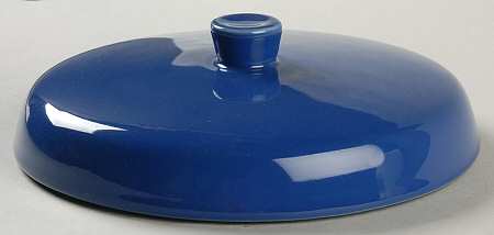 Woven Traditions Cornflower Lid for 2 Qt Round Covered Casserole