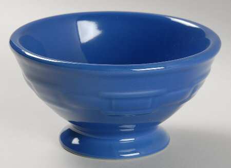 Woven Traditions Cornflower Footed Ice Cream Cup