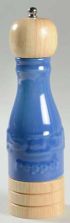 Woven Traditions Cornflower Pepper Mill
