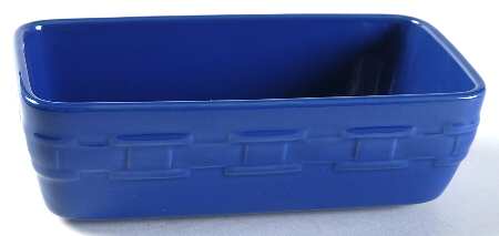 Woven Traditions Cornflower 8" Rectangular Baker